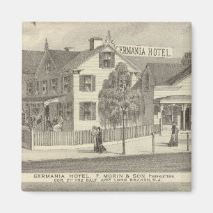 Germania Hotel, Long Branch and Hughes Brothers Magnet