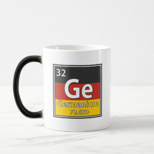Germanium - Germany Flag German Science Magic Mug