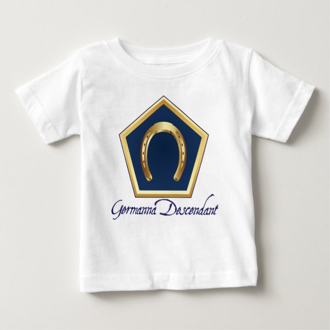 Germanna Descendant Baby T-shirt (Front)