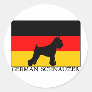 GermansSchnauzer Classic Round Sticker
