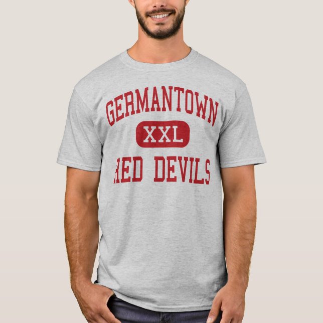 Germantown - Red Devils - High - Germantown T-Shirt (Front)