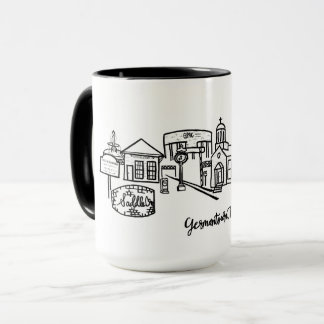 Germantown Skyline Combo Mug