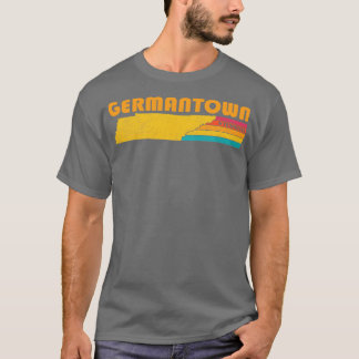 Germantown Tennessee Vintage Distressed Souvenir T-Shirt