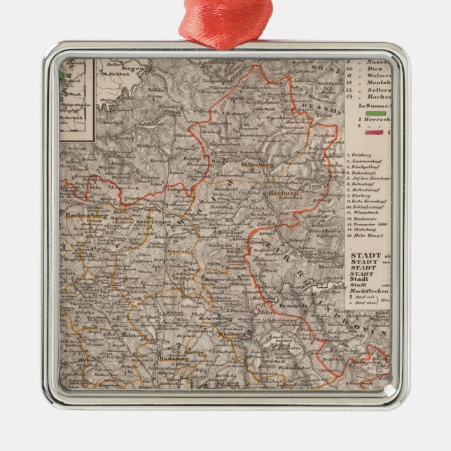 Germany 10 metal tree decoration (Front)