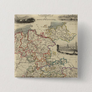 Germany 15 Cm Square Badge