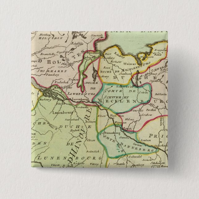 Germany 16 15 cm square badge (Front)