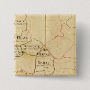 Germany 16 15 cm square badge