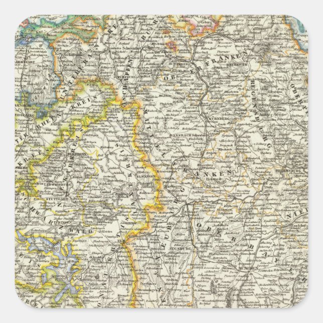 Germany 4 square sticker (Front)