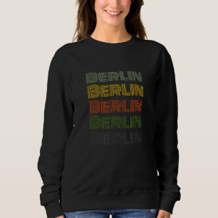 Germany 70 s City Retro Vintage Berlin Sweatshirt