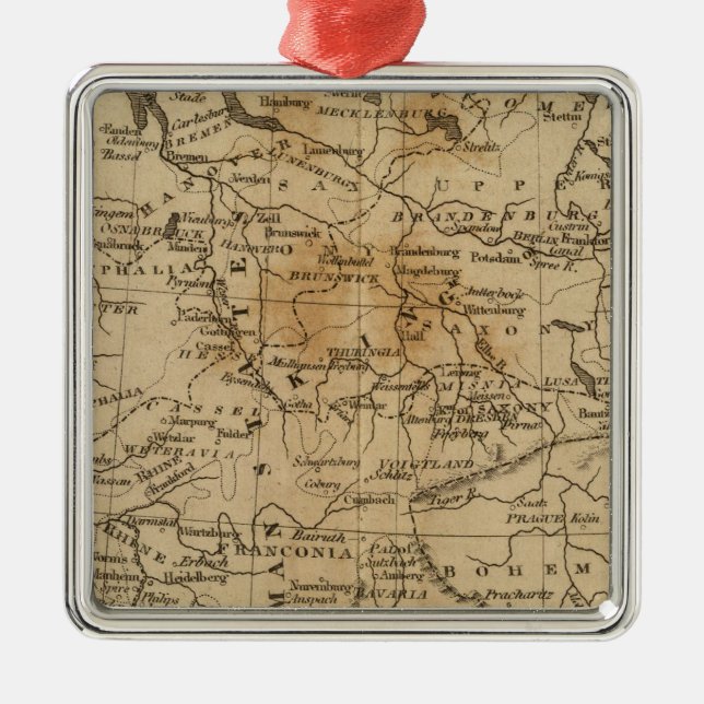 Germany 9 metal tree decoration (Front)