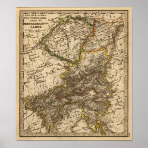 Germany and Austria 3 Poster