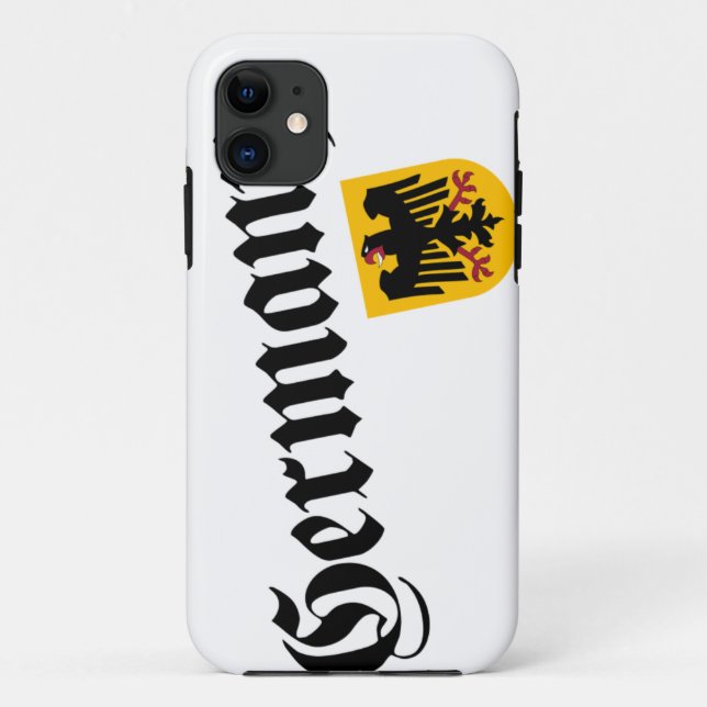 Germany and Crest Case-Mate iPhone Case (Back)