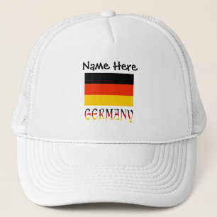 Germany and German Flag Personalised  Trucker Hat