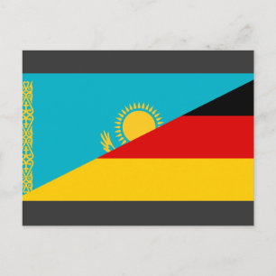 Germany and Kazakhstan, Kazakstan Postcard