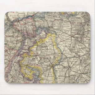Germany and Switzerland Mouse Pad