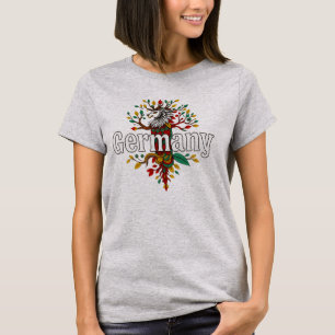 Germany Artistic Eagle Tee