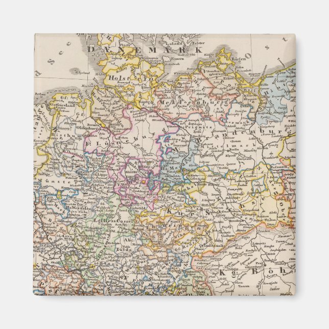 Germany at the time the 30 year old war magnet (Front)