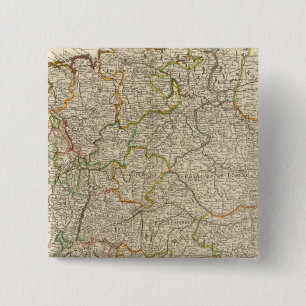 Germany, Austria, Europe 15 Cm Square Badge