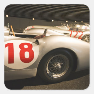 Germany, Baden-Wurttemberg, Stuttgart. Square Sticker