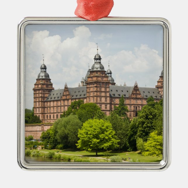 Germany, Bavaria, Bayern, Aschaffenburg. Schloss Metal Tree Decoration (Front)