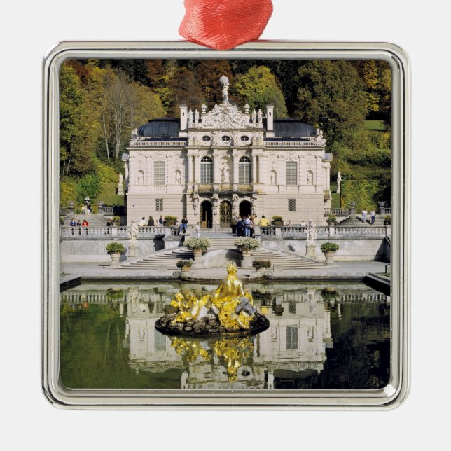 Germany, Bavaria, Linderhof Castle. Linderhof Metal Tree Decoration (Front)