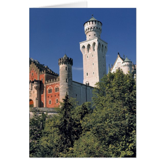 Germany, Bavaria, Neuschwanstein Castle. (Front)