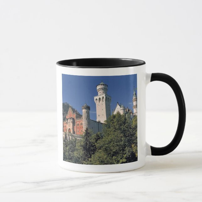 Germany, Bavaria, Neuschwanstein Castle. Mug (Right)