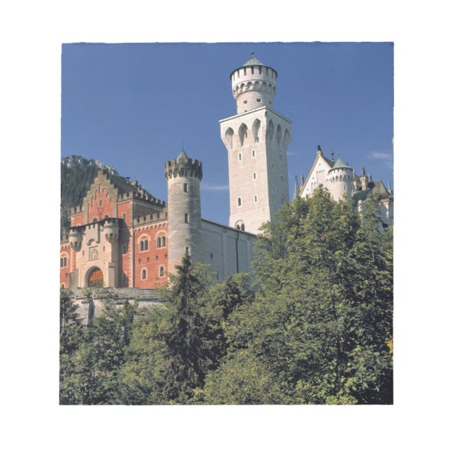 Germany, Bavaria, Neuschwanstein Castle. Notepad (Front)