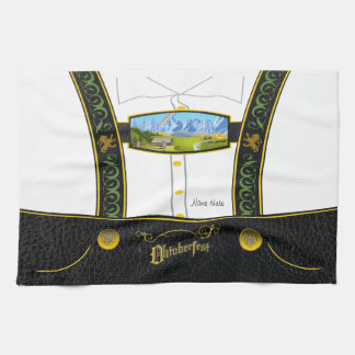 Germany Bavarian Lederhose Kitchen Towel