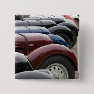 Germany, Bayern-Bavaria, Munich. BMW Welt Car 15 Cm Square Badge