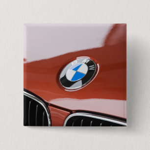 Germany, Bayern-Bavaria, Munich. BMW Welt Car 2 15 Cm Square Badge