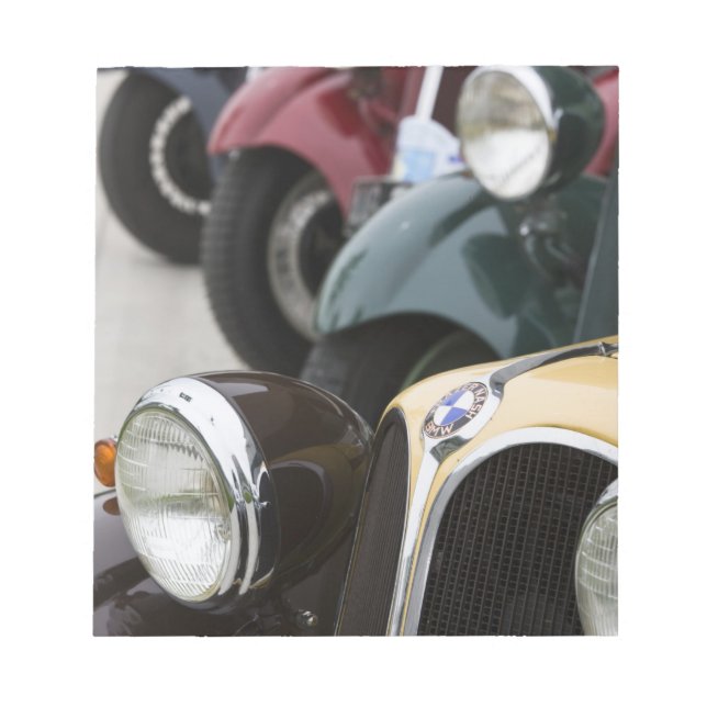 Germany, Bayern-Bavaria, Munich. BMW Welt Car 5 Notepad (Front)