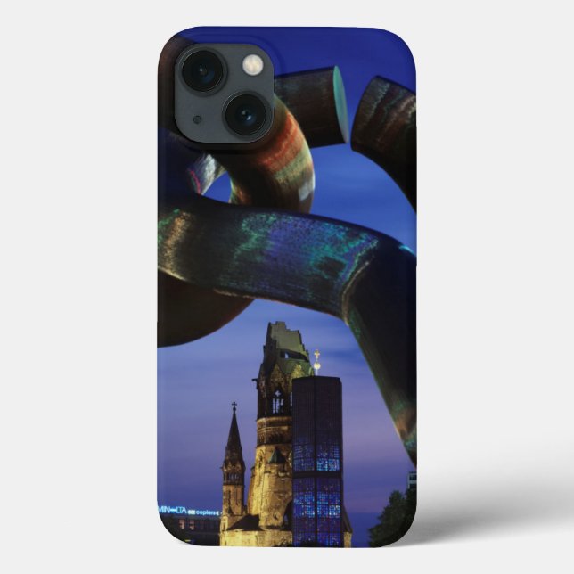 Germany, Berlin, Charlottenburg, Kaiser-Wilhelm Case-Mate iPhone Case (Back)
