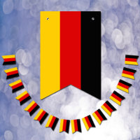 Germany bunting, wedding party banner, German Flag