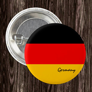 Germany button, patriotic German Flag fashion 3 Cm Round Badge