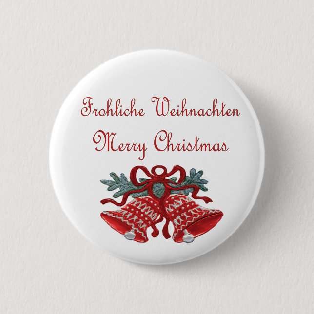 Germany Christmas Button (Front)