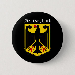 Germany Coat of Arms 6 Cm Round Badge