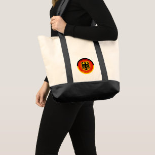 Germany Coat of Arms Circle Shape Tote Bag