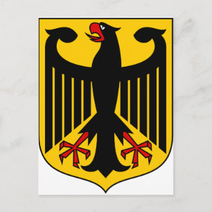 Germany Coat of arms DE Postcard