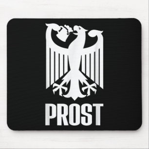 Germany Coat Of Arms Eagle Beer Prost Mouse Pad