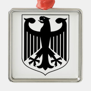 Germany Coat of arms Metal Tree Decoration
