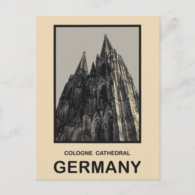 Germany Cologne Cathedral Postcard (Front)