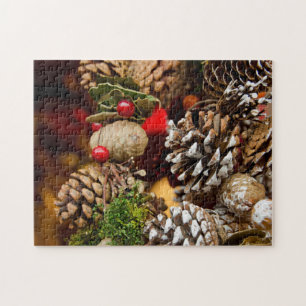 Germany, Cologne. Cologne Cathedral Christmas Jigsaw Puzzle