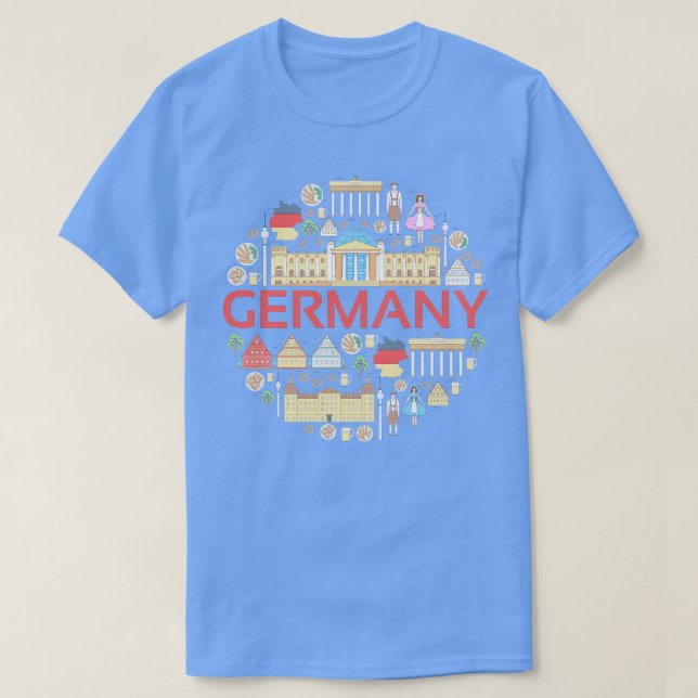 Germany Concept  T-Shirt (Design Front)