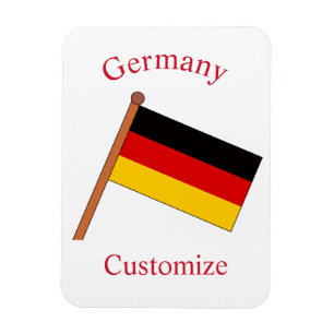 Germany Country Flag Thunder_Cove Magnet