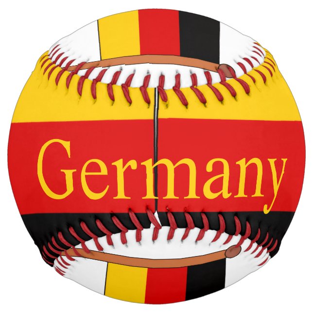 Germany Country Flag Thunder_Cove Softball (Front)