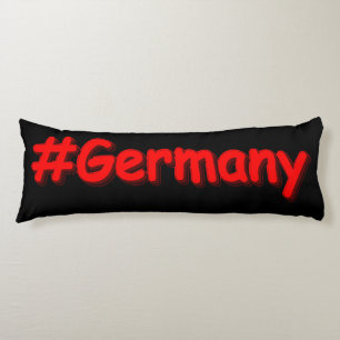 "#Germany" Cute Design. Buy Now Body Cushion