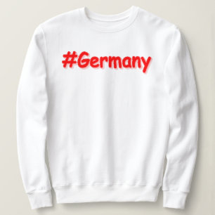 "#Germany" Cute Design. Buy Now Sweatshirt