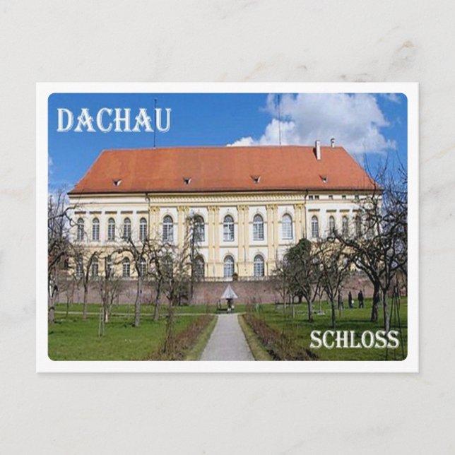 Germany - Dachau - Schloss - Postcard (Front)
