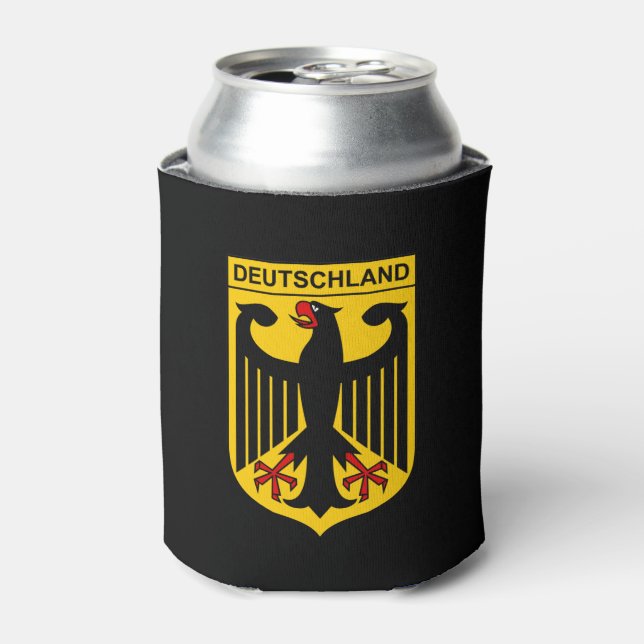 Germany ~ Deutschland Coat of Arms Can Cooler (Can Front)
